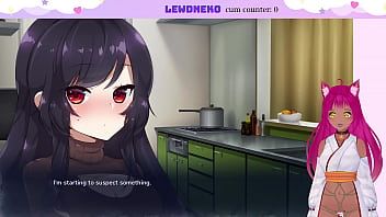 play Vtuber spielt Schwänze jagen und masturbiert Teil 4