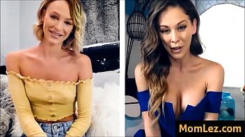 Redare Mama și fiica se masturbează pe skype