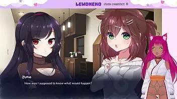 play Vtuber speelt staartjes achterna en masturbeert deel 3