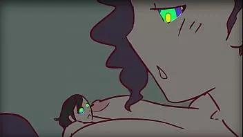play 巨大な蒸し暑いスリザリング愛人が森の中で一人で絶望的な角質の女を見つける（フェムドムレズビアン）