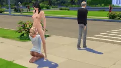 play Уличная мастурбация: встреча диких лесбиянок в The Sims Prohfantasies